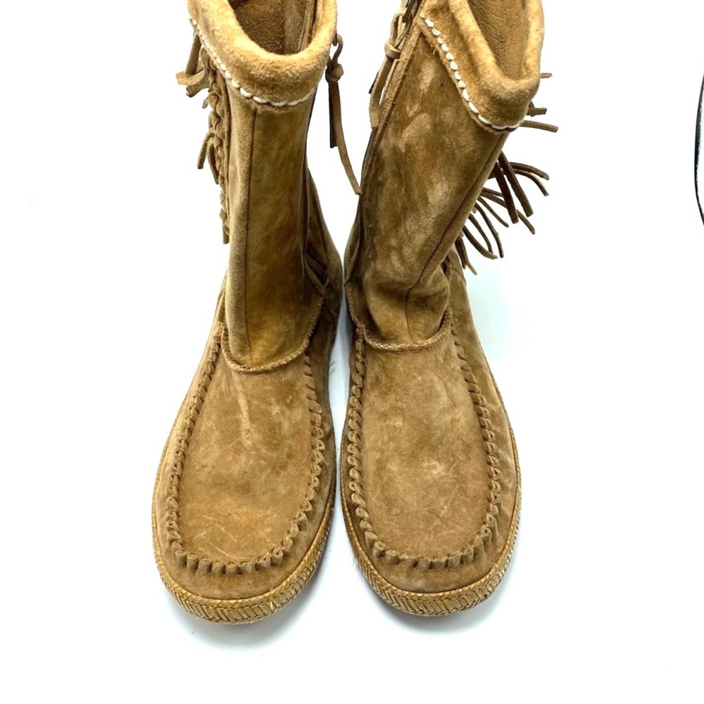 UGG Kaysa Suede Moccasin Boots - Picture 4 of 7